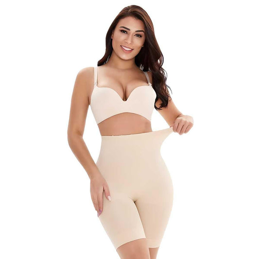 4 - in - 1 Shaper - Quick Slim Shape Wear Tummy, Back, Thighs, Hips - Black/Efffective Seamless Tummy Tucker - trendykraft