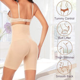 4 - in - 1 Shaper - Quick Slim Shape Wear Tummy, Back, Thighs, Hips - Black/Efffective Seamless Tummy Tucker - trendykraft