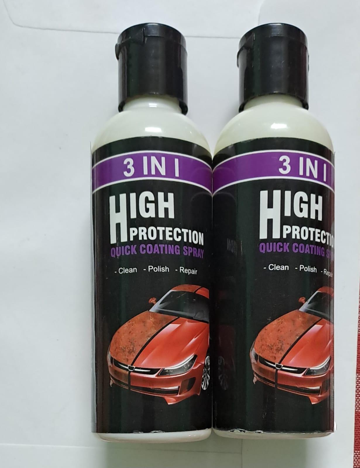 Hydrophobic Polish Nano Coating Agent Car Scratch Spray Cars Polishing for Motorcycles, Boats (Pack of 2) - trendykraft