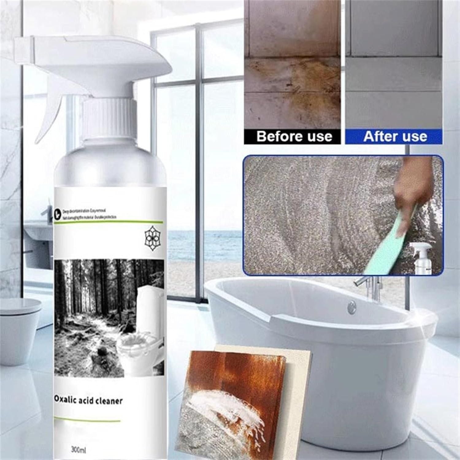Multi - Purpose Oxalic Acid Stain Removal Spray 200ML - trendykraft
