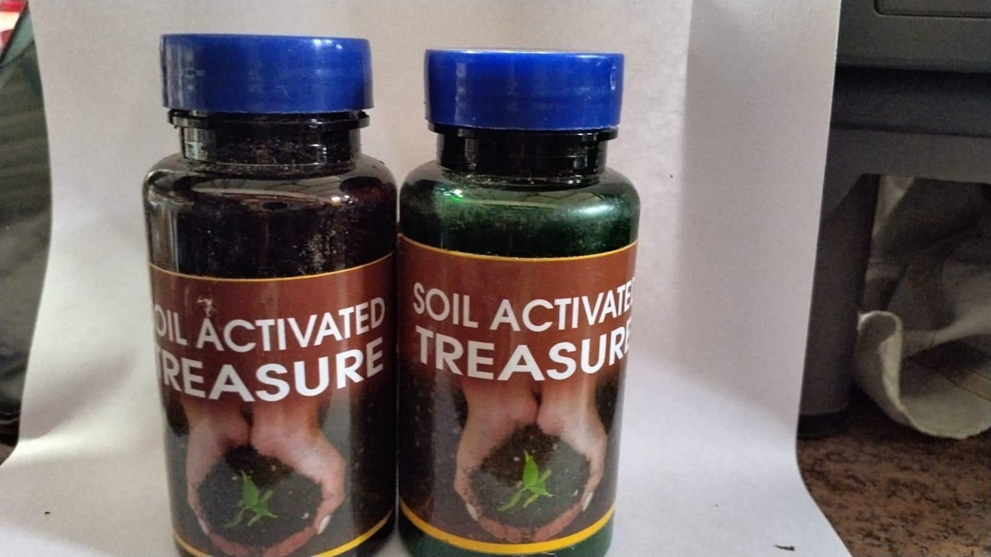 Soil Activated Treasure Premium Soil Activator 200gram (Pack of 2) - trendykraft