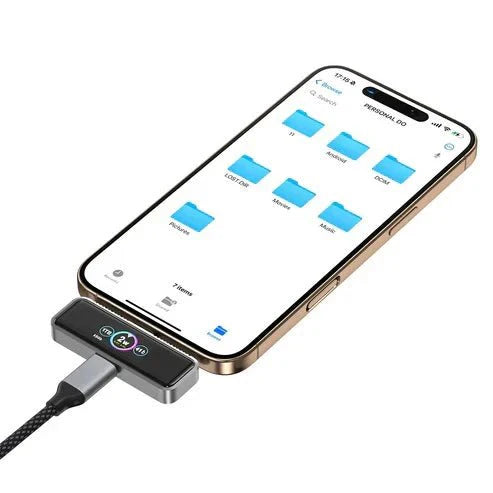 USB - C Storage & lightning port Extended Drive for iPhone - trendykraft